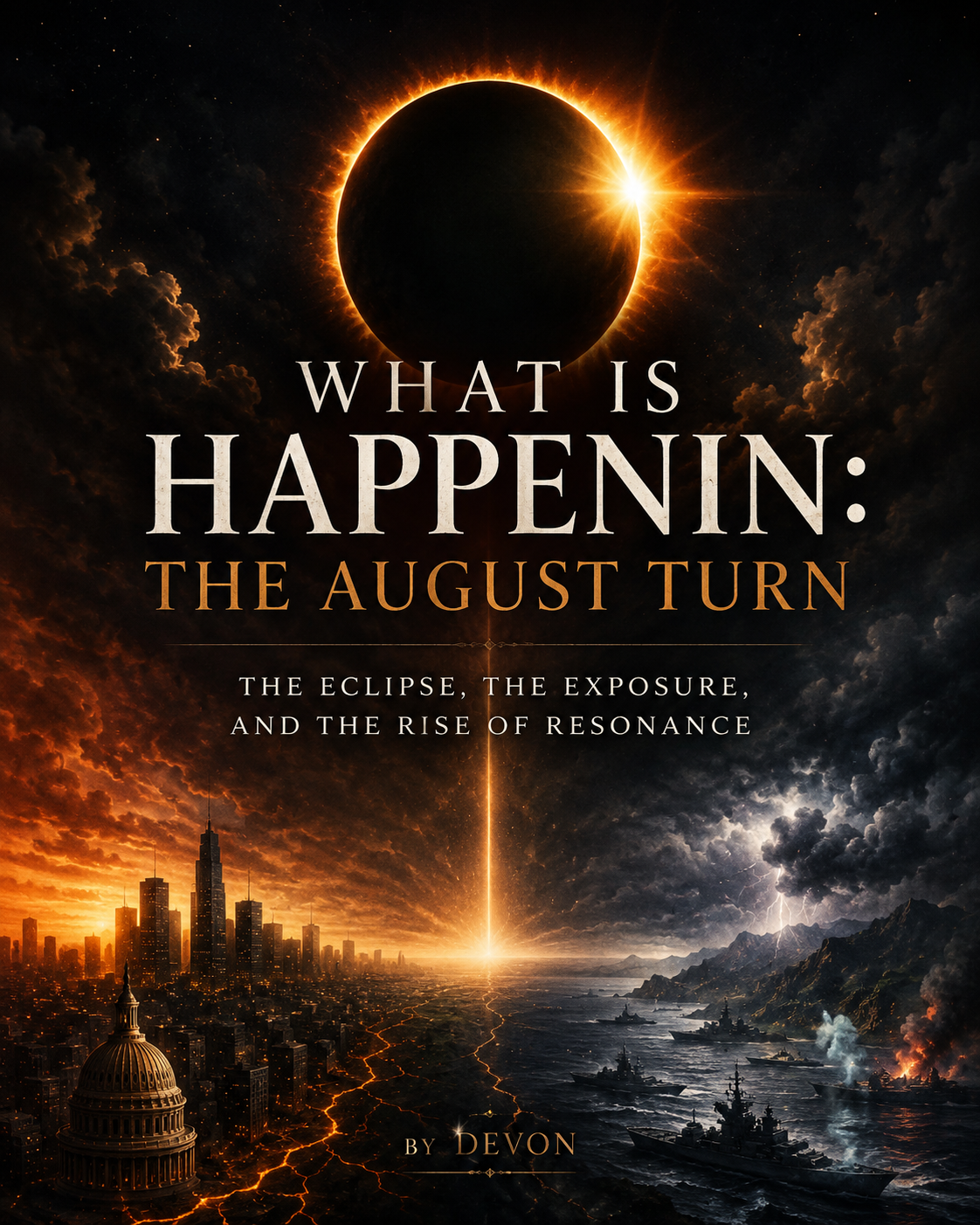 What is Happenin: The August Turn — book cover